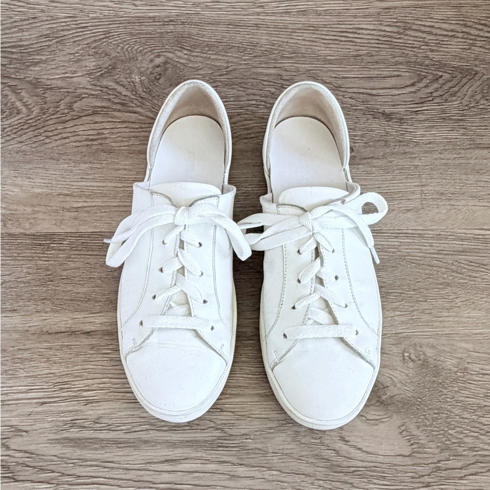Freda Salvador Eda D’Orsay White Women's Sneakers, Size 7 - Picture 2 of 9